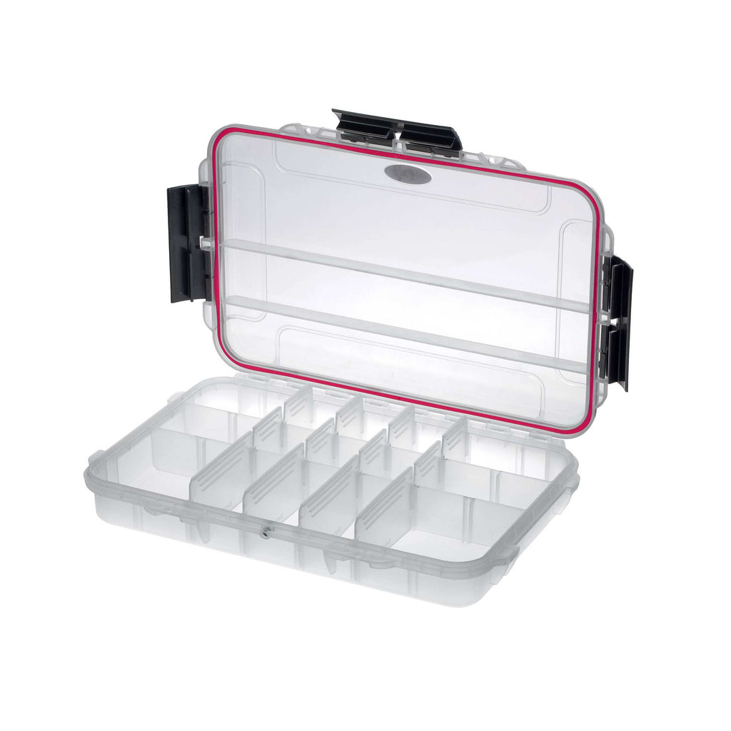 Panaro MAX003T Waterproof Case with 3-15 Adjustable Compartments Transparent