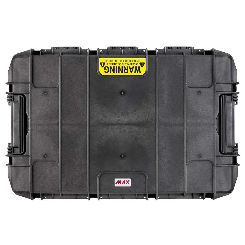 Panaro MAX1090H280-R Waterproof Case with Removable Lid Black