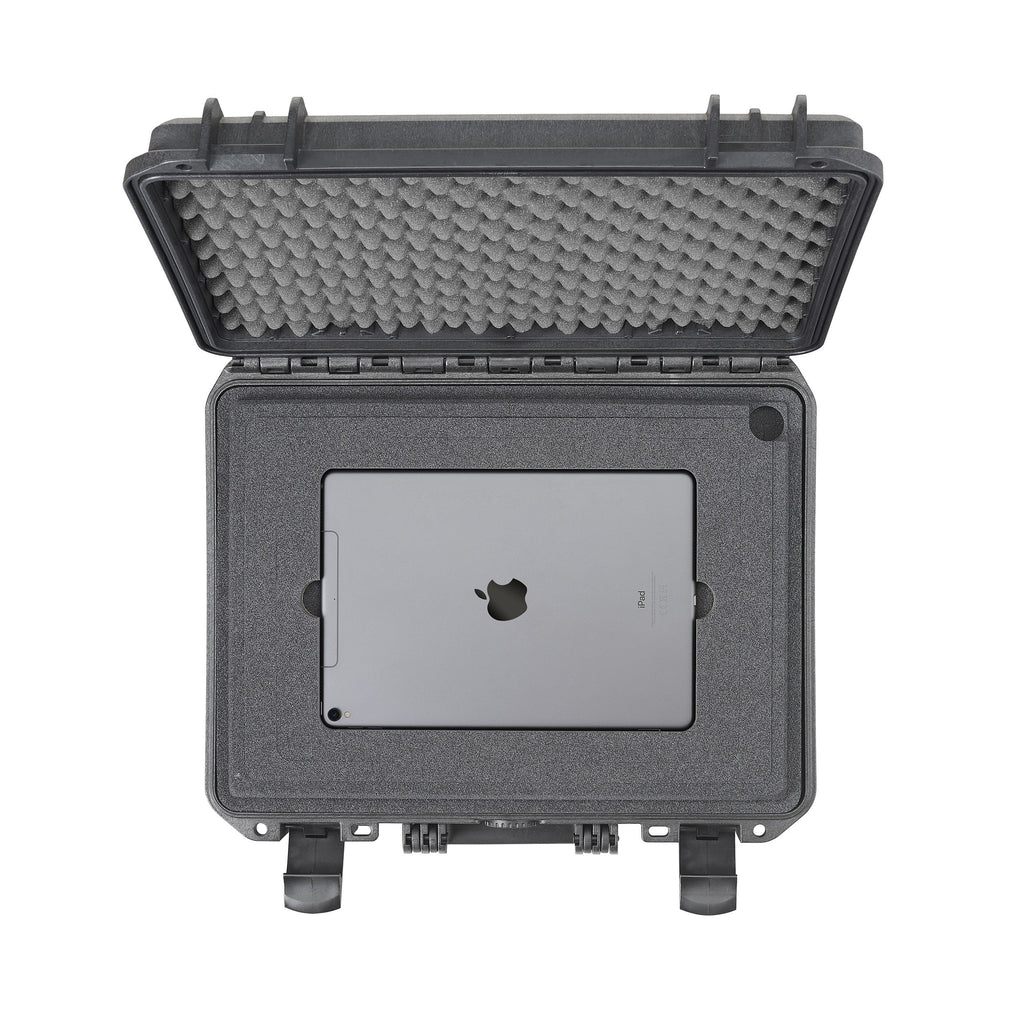 Panaro MAX380H115LAPTOP Waterproof Case with Cubed Foam and Laptop Holder Black