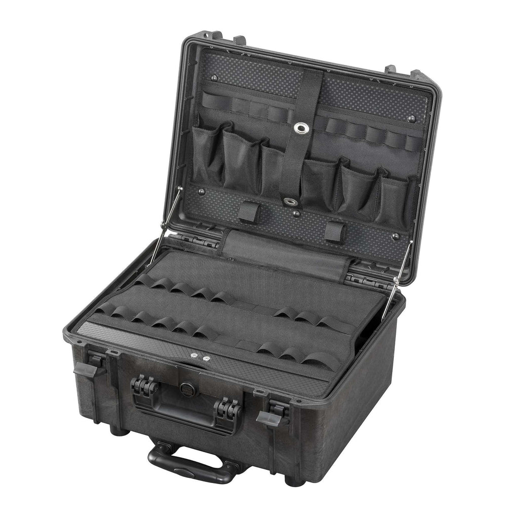 Panaro MAX465H220PATR Waterproof Tool Case with Thermoformed Inlay and Trolley Black