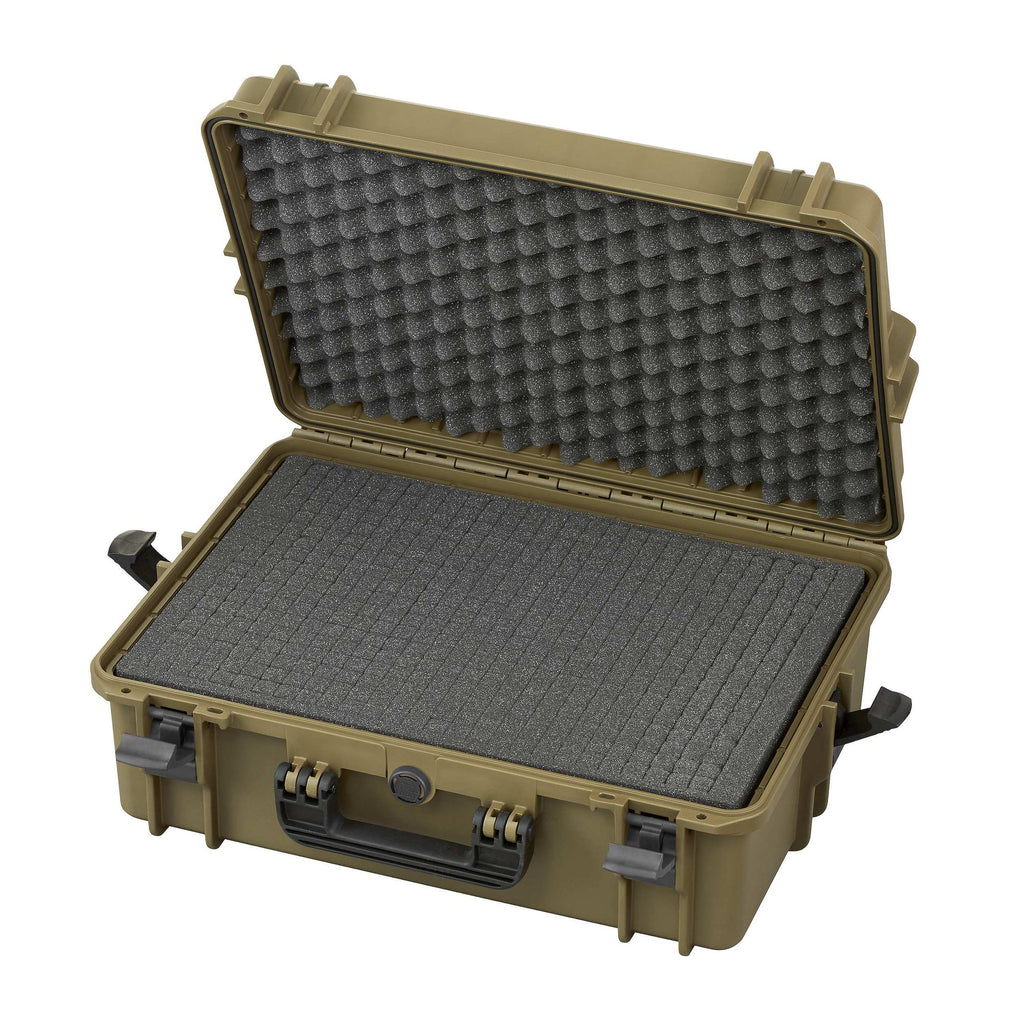 Panaro MAX505S Waterproof Case with Cubed Foam Sahara