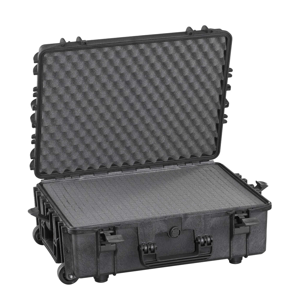 Panaro MAX540H190STR Waterproof Case with Cubed Foam and Trolley Black