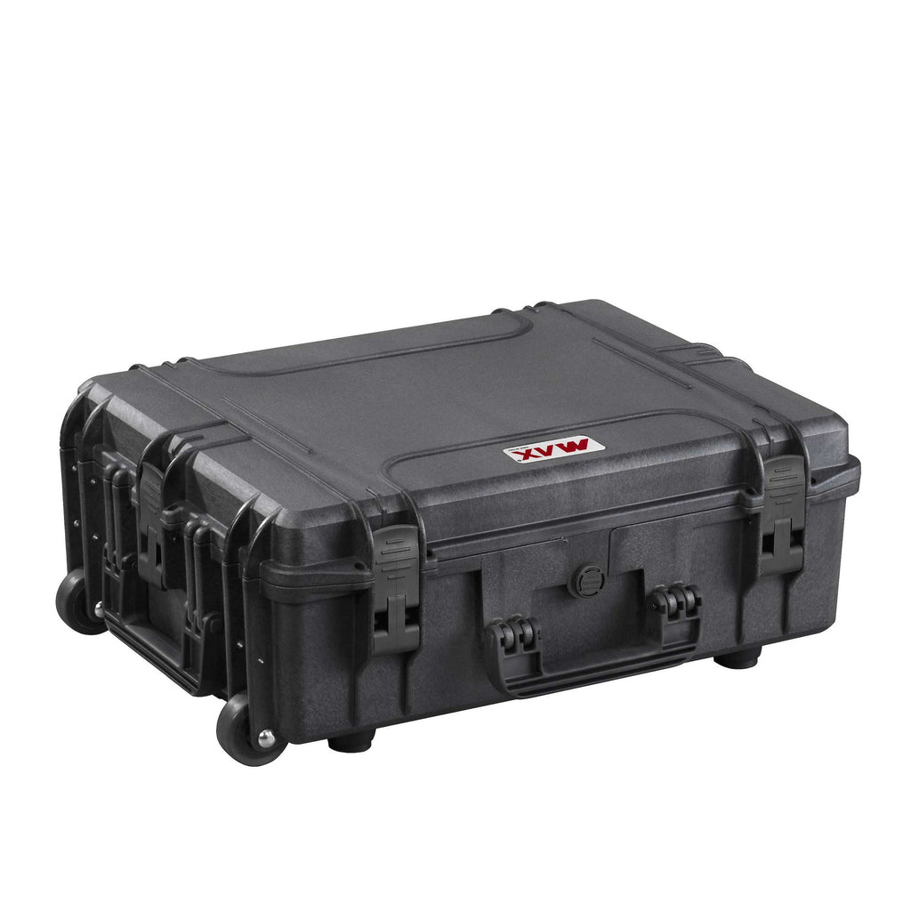Panaro MAX540H190STR Waterproof Case with Cubed Foam and Trolley Black