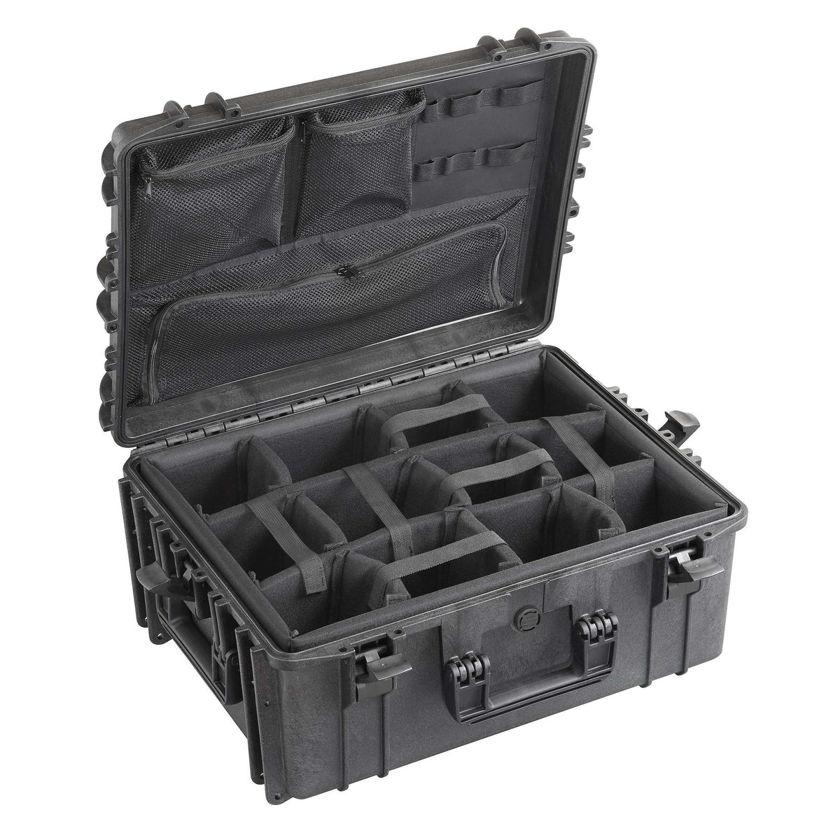 Panaro MAX540H245CAMORG Waterproof Case with Padded Dividers and Lid Organiser Black