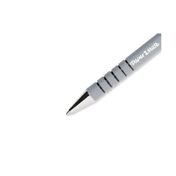 Papermate Flexgrip Ultra Retractable Ballpoint Pen Medium 1.0mm Black Box of 12