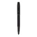Parker IM Achromatic Fountain Pen Matte Black Lacquer Black Trim Medium Nib