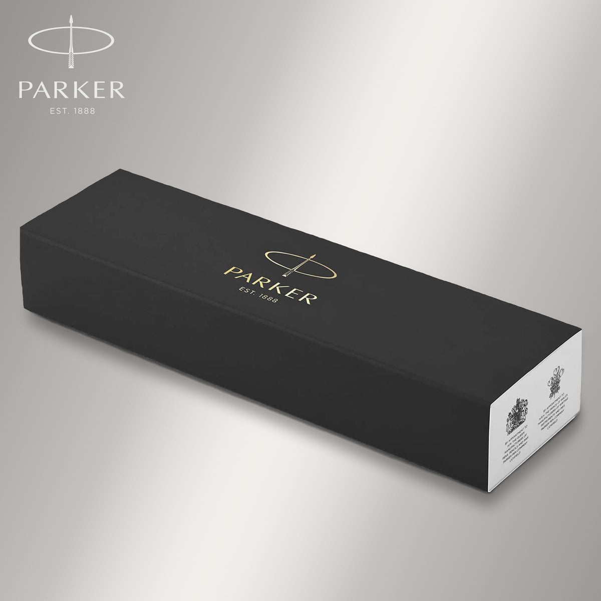Parker IM Ballpoint Pen Black Lacquer and Gold Trim Medium Tip