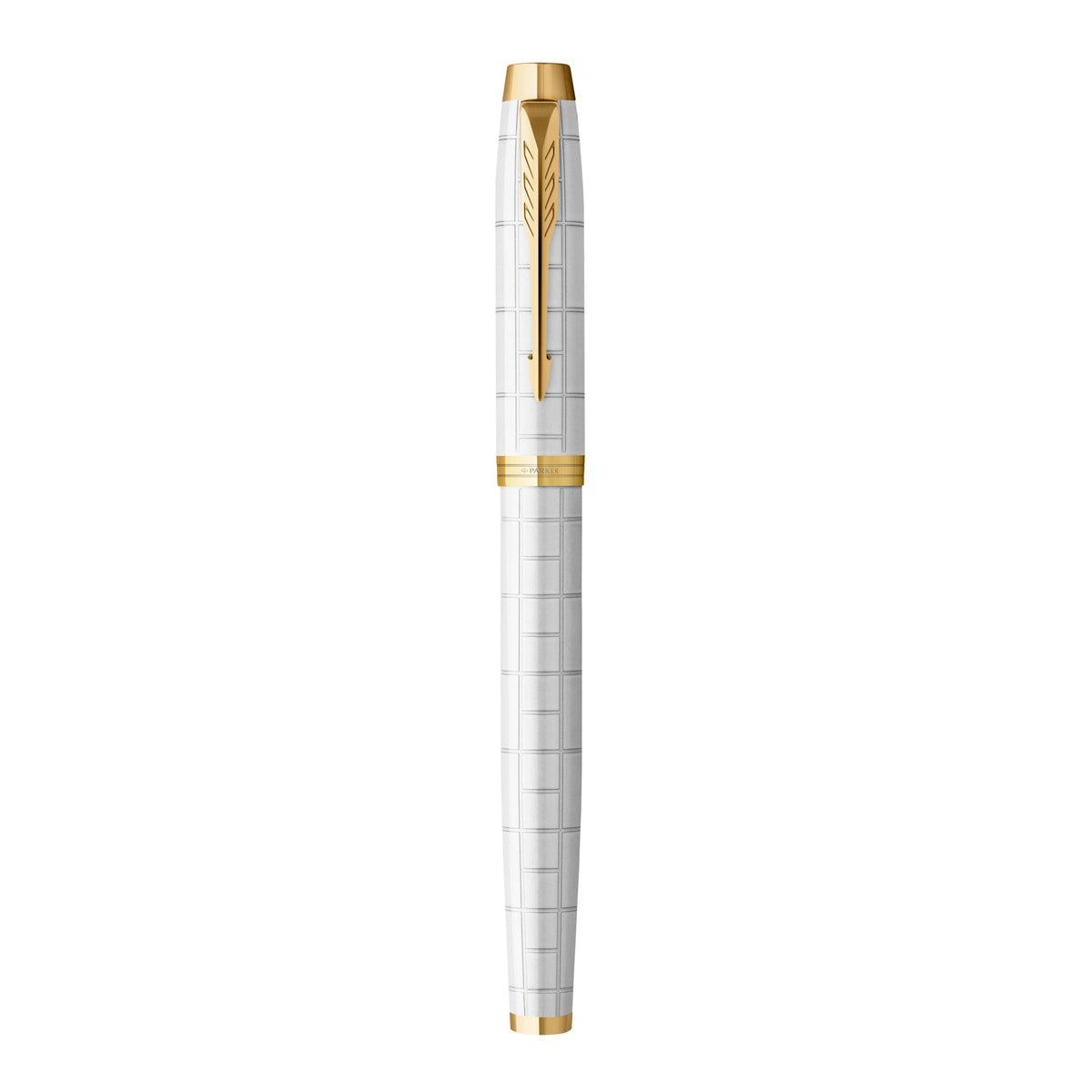 Parker IM Premium Fountain Pen Pearl Lacquer and Gold Trim Fine Nib