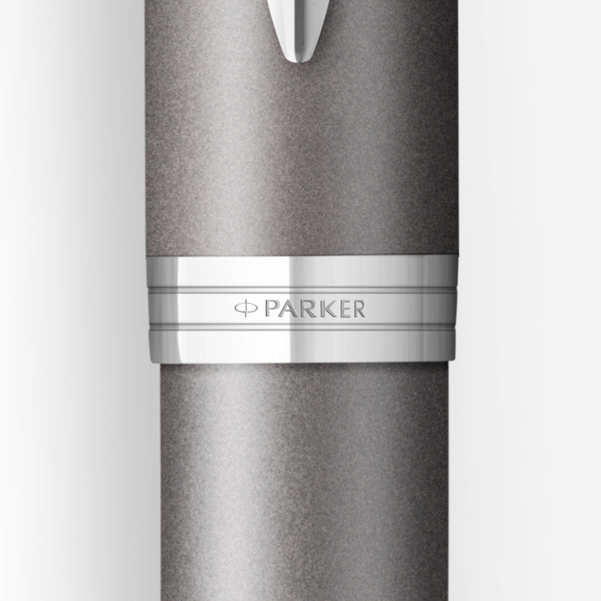 Parker IM Writing Rituals Fountain Pen Grey Lacquer and Chrome Trim Medium Nib
