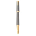 Parker Ingenuity Fountain Pen Grey Lacquer and Gold Trim Fine Nib