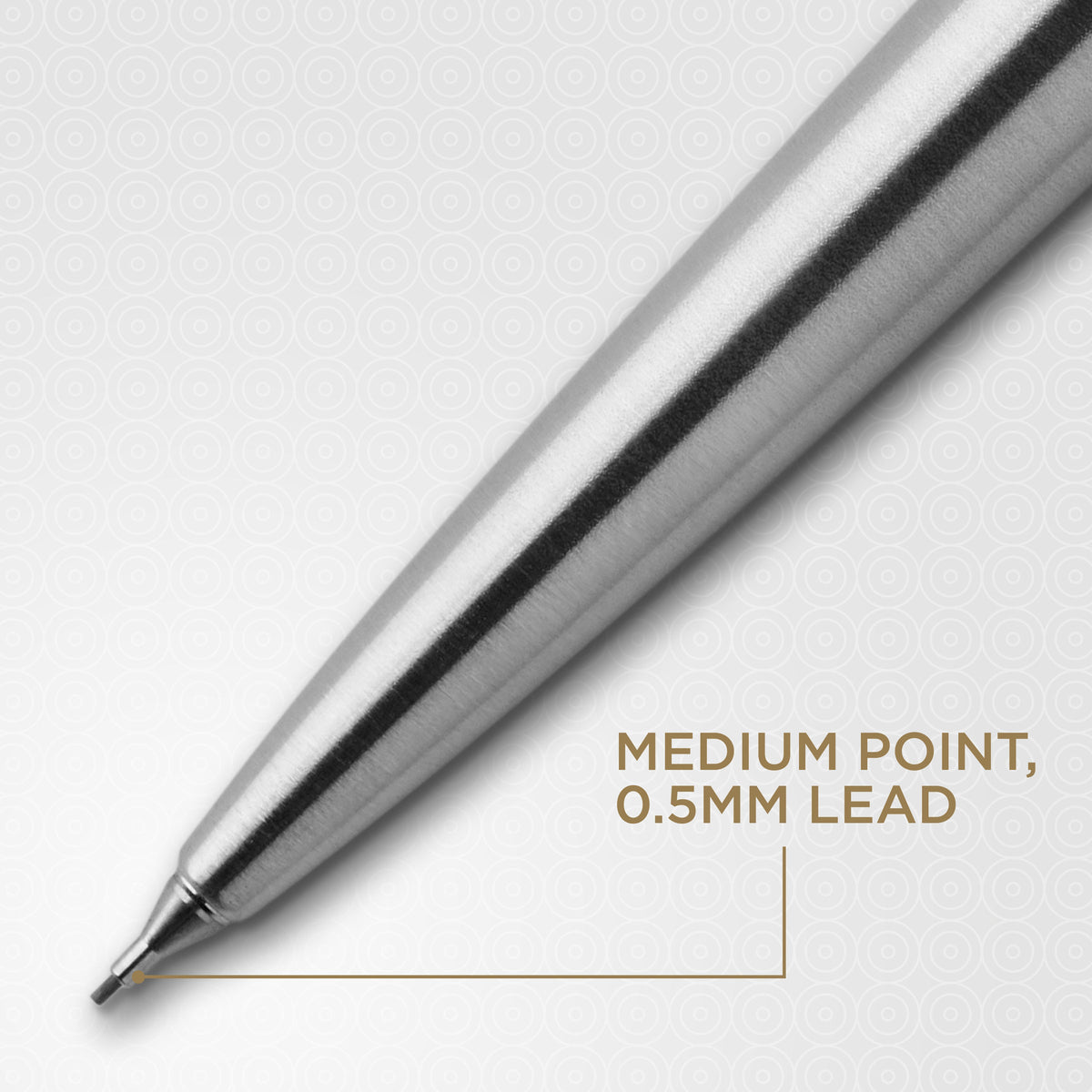 Parker Jotter Mechanical Pencil Stainless Steel Chrome Trim 0.5mm
