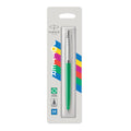 Parker Jotter Original Ballpoint Pen Green and Chrome Trim Medium Tip
