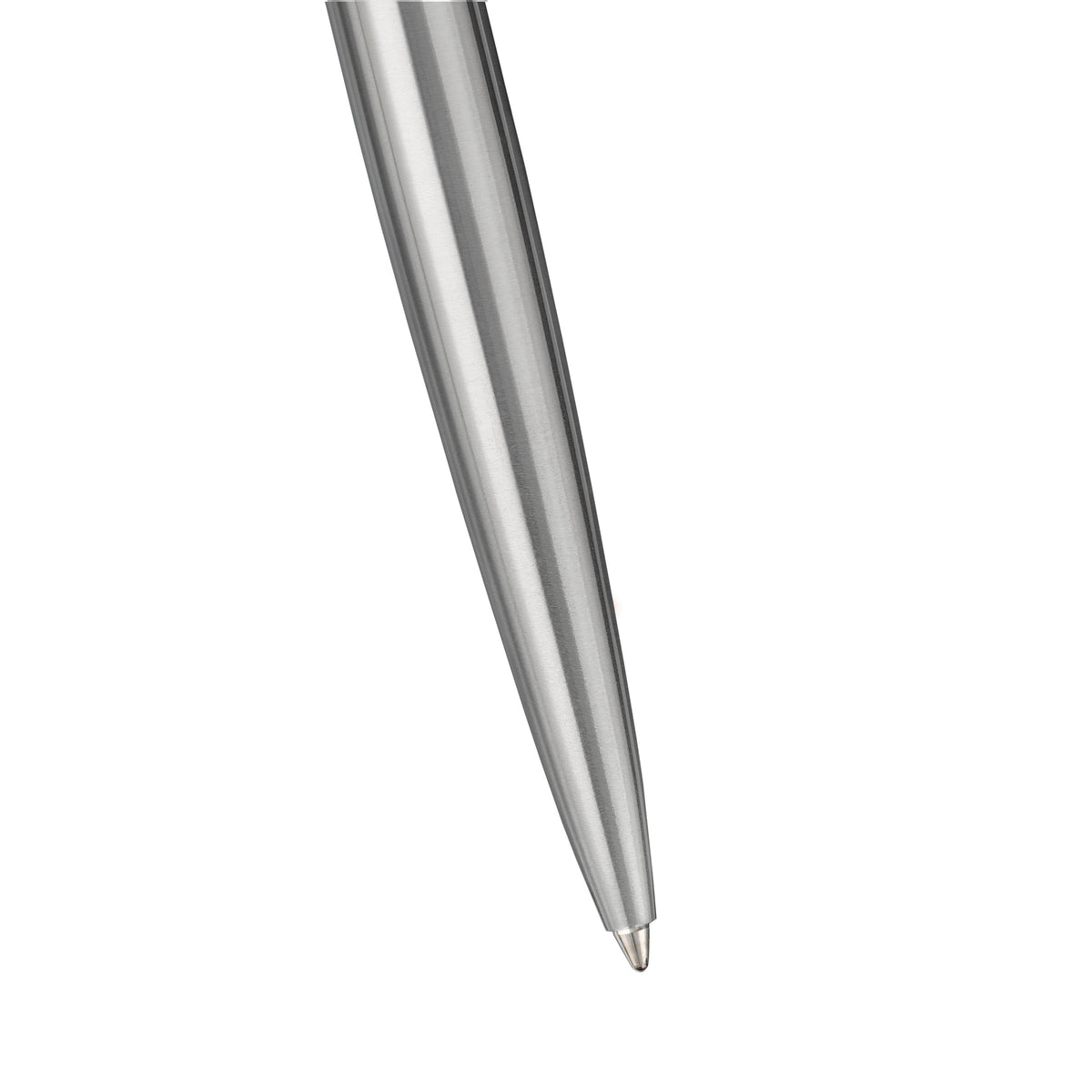 Parker Jotter XL Monochrome Ballpoint Pen Stainless Steel Grey Trim Medium Tip