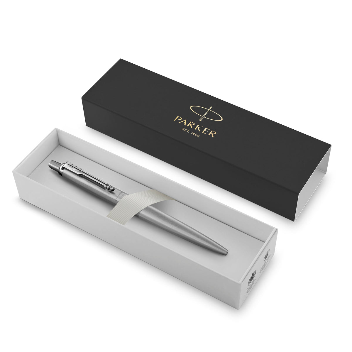 Parker Jotter XL Monochrome Ballpoint Pen Stainless Steel Medium Tip