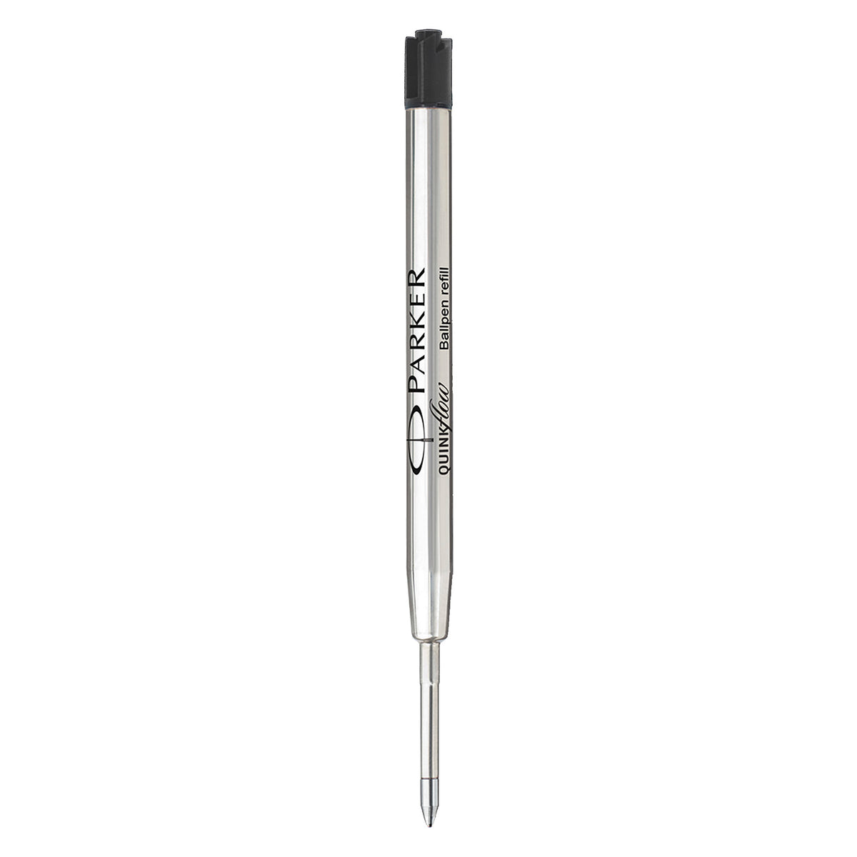Parker QuinkFlow Ballpoint Refill Black Medium Pack of 10