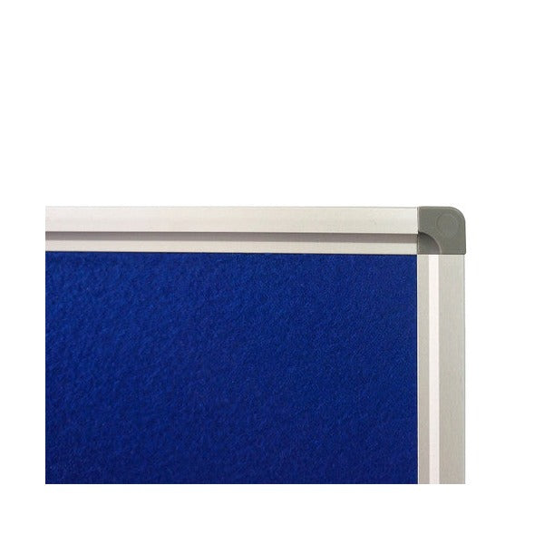 Rapidline Standard Pinboard 1800 x 15 x 900mm Blue Upholstery