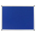 Rapidline Standard Pinboard 2400 x 15 x 1200mm Blue Upholstery