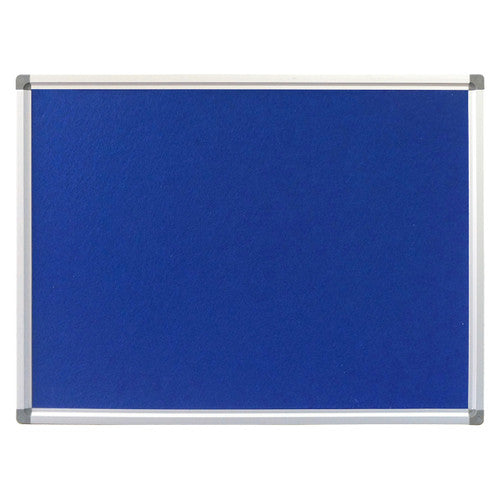 Rapidline Standard Pinboard 1200 x 900mm Blue Upholstery