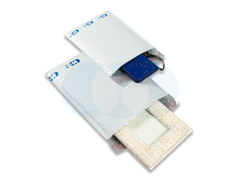 Polycell Maxi Tuff Bubble Mailer 265 x 375mm Plus 50mm Flap Light Grey Carton of 100