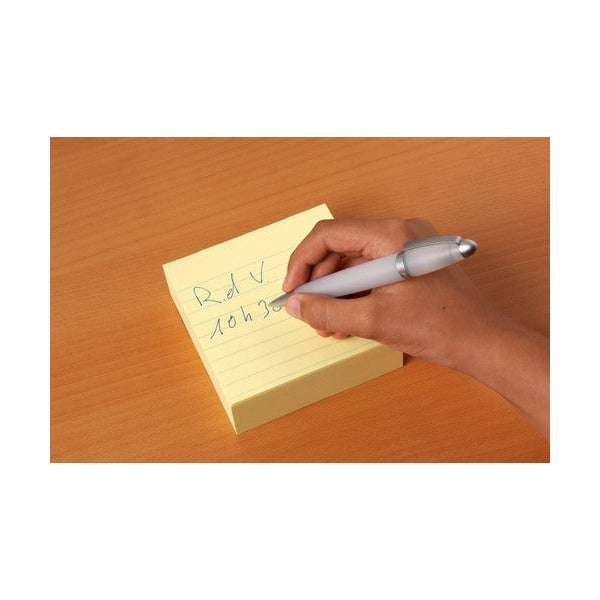 Post-it Notes Lined Canary Yellow 101 x 101mm 300 Sheets 675-YL