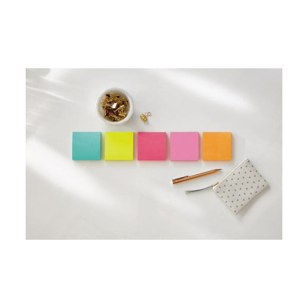 Post-it Super Sticky Notes Miami 76 x 76mm Pack of 24 654-24SSCYM