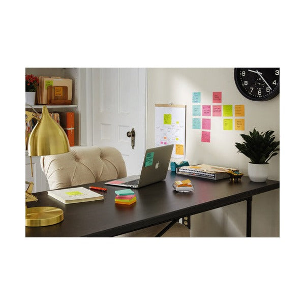 Post-it Super Sticky Notes Miami 76 x 76mm Pack of 24 654-24SSCYM