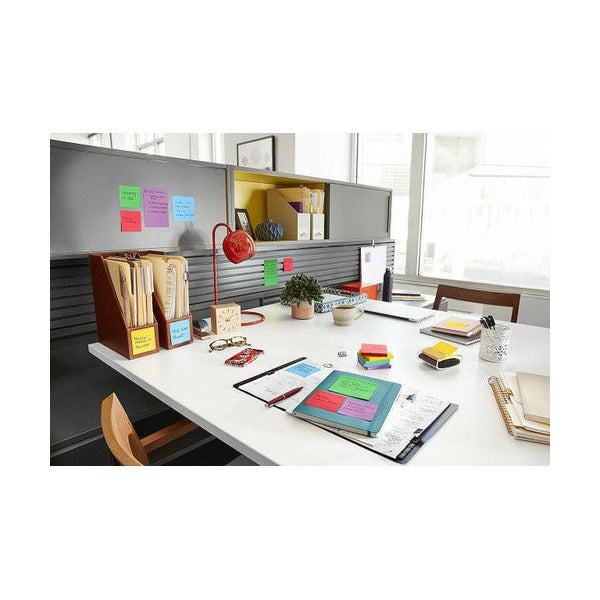 Post-it Super Sticky Notes Lined Marrakesh 101 x 101mm Pack of 6 675-6SSAN