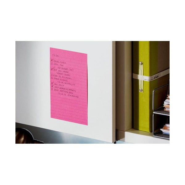 Post-it Super Sticky Notes Lined Rio De Janeiro 127 x 203mm Pack of 4 5845-SSUC
