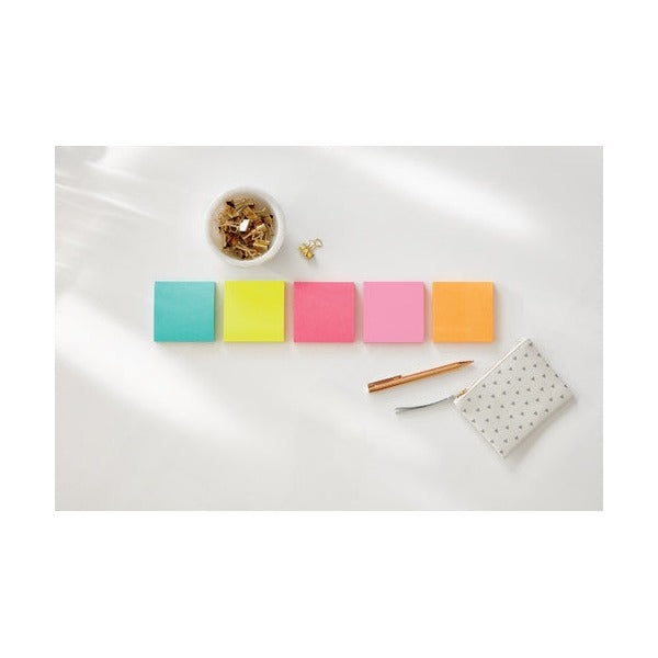 Post-it Super Sticky Notes Miami 76 x 76mm Pack of 5 654-5SSMIA