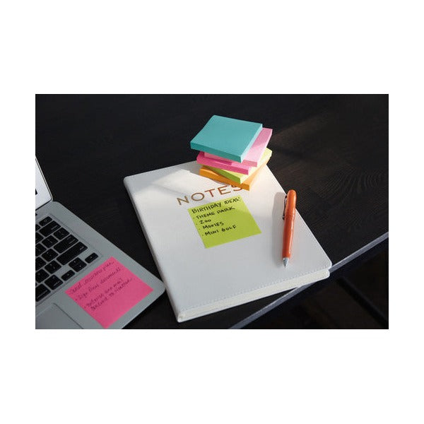 Post-it Super Sticky Notes Miami 76 x 76mm Pack of 5 654-5SSMIA