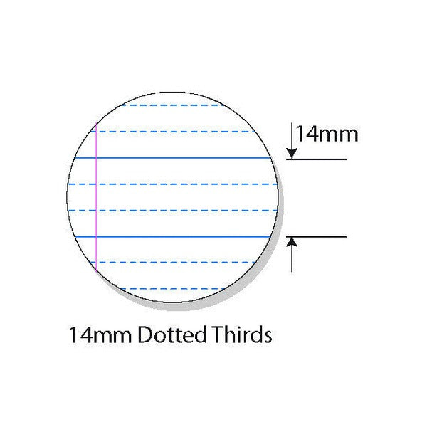 Protext Exercise Book A4 48 Page 14mm Dotted Thirds Ruled Cat Pack of 20