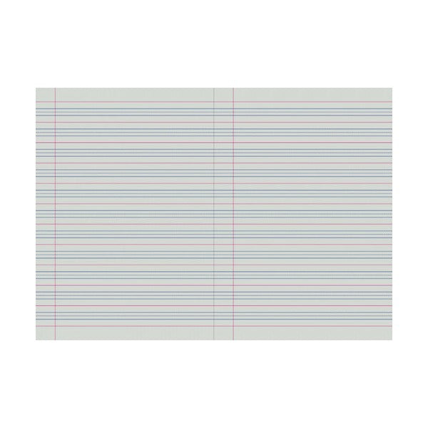 Protext Exercise Book A4 48 Page QLD Year 1 Ruled Emu Pack of 20