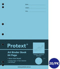 Protext Binder Book A4 64 Page Ruled PP Cover Dinosaur