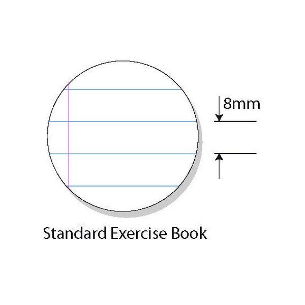 Protext Exercise Book A4 48 Page Ruled PP Cover Kangaroo Pack of 20