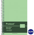 Protext Notebook A6 Polypropylene Cover Ruled 200 Page Assorted