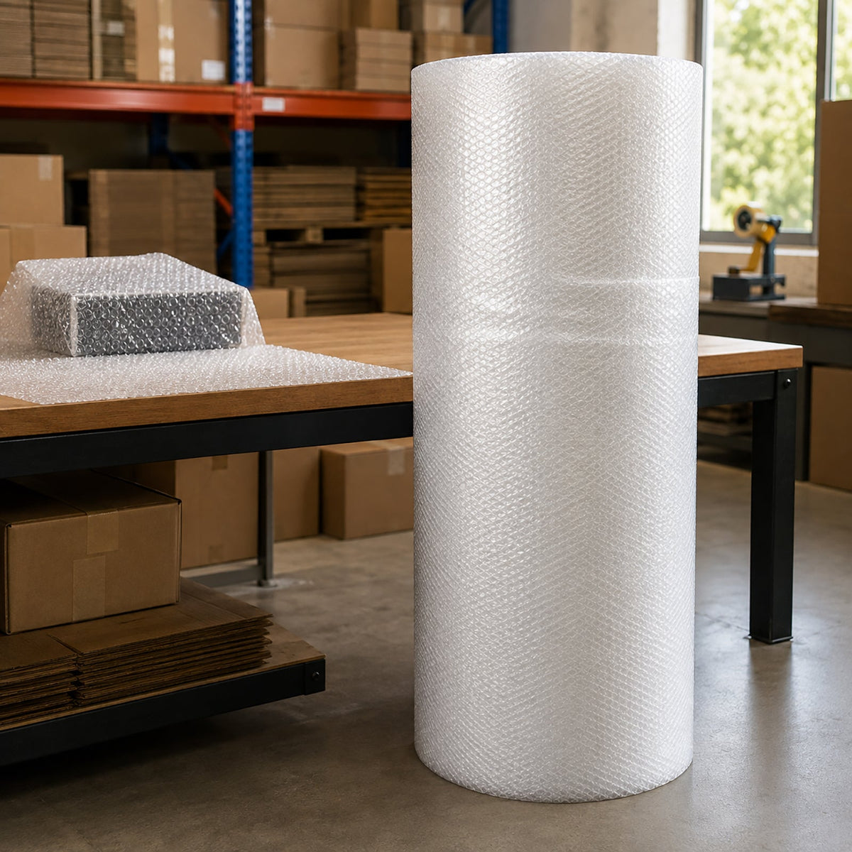 Protext Bubble Wrap P20 Industrial Roll Non-Perforated 1500mm x 100m Clear