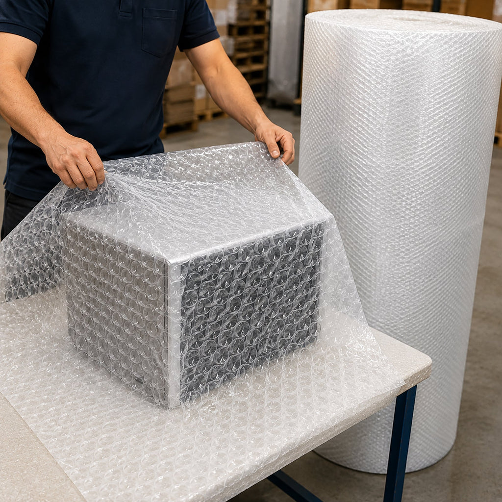 Protext Bubble Wrap P20 Industrial Roll Non-Perforated 1500mm x 100m Clear