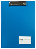 Protext Clip Folder A4 PP Blue Pack of 6
