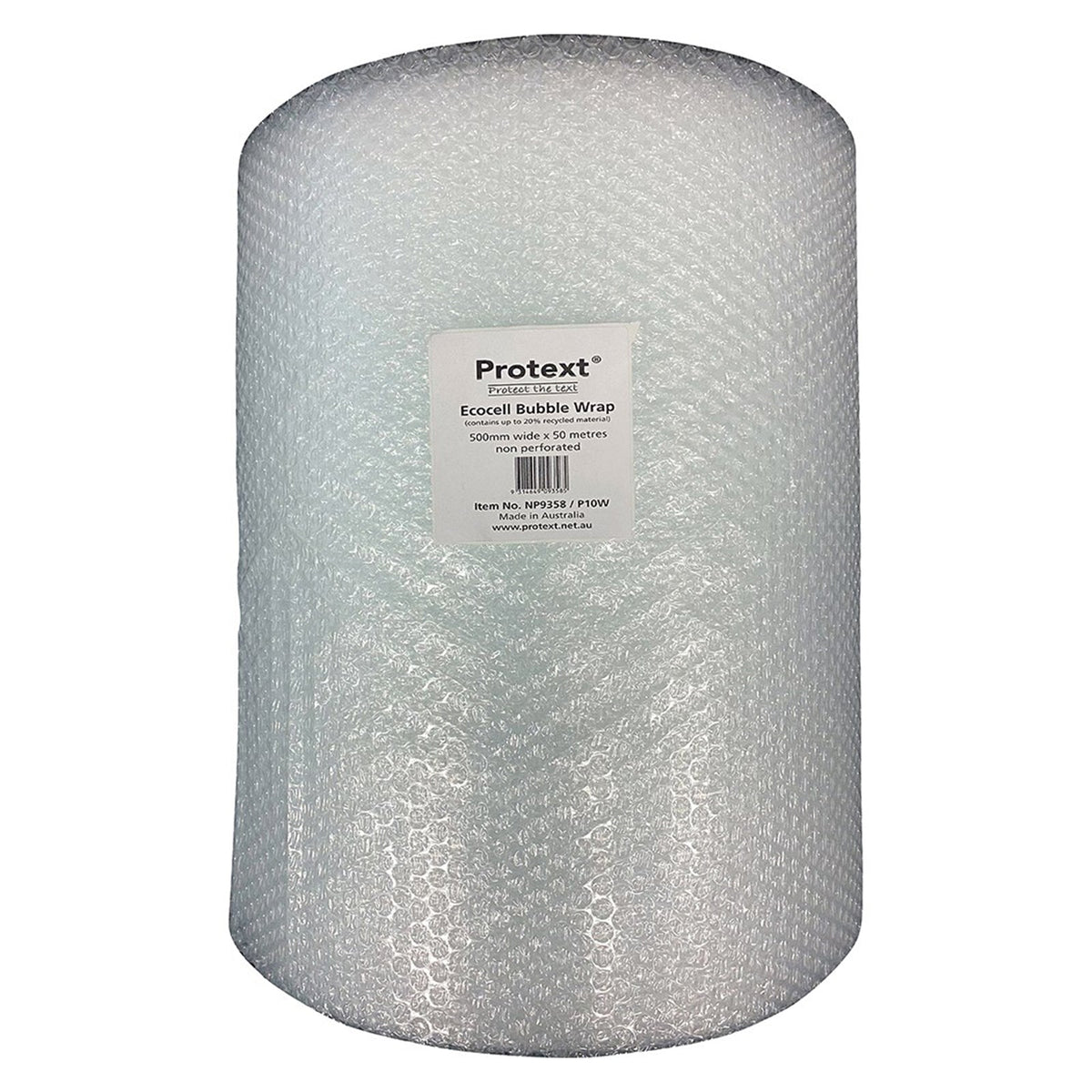 Protext Bubble Wrap Roll Non-Perforated 500mm x 50m Clear
