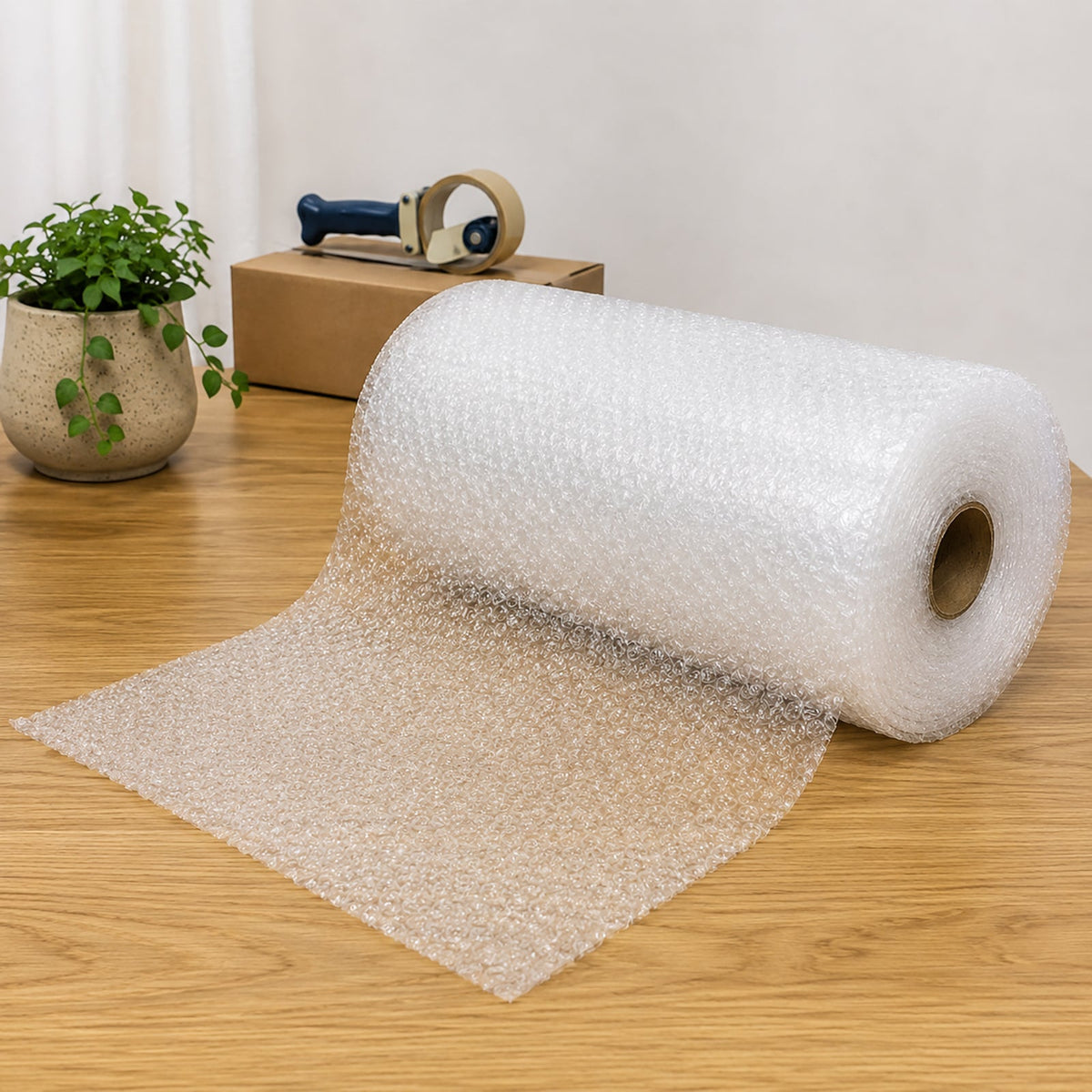Protext Bubble Wrap Roll Non-Perforated 500mm x 50m Clear