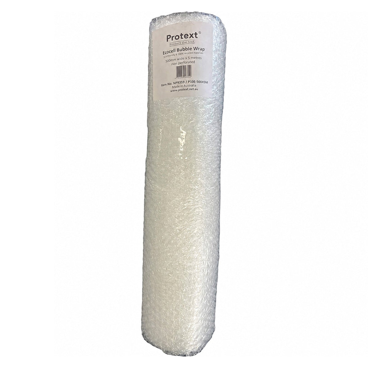 Protext Bubble Wrap Roll Non-Perforated 500mm x 5m Clear