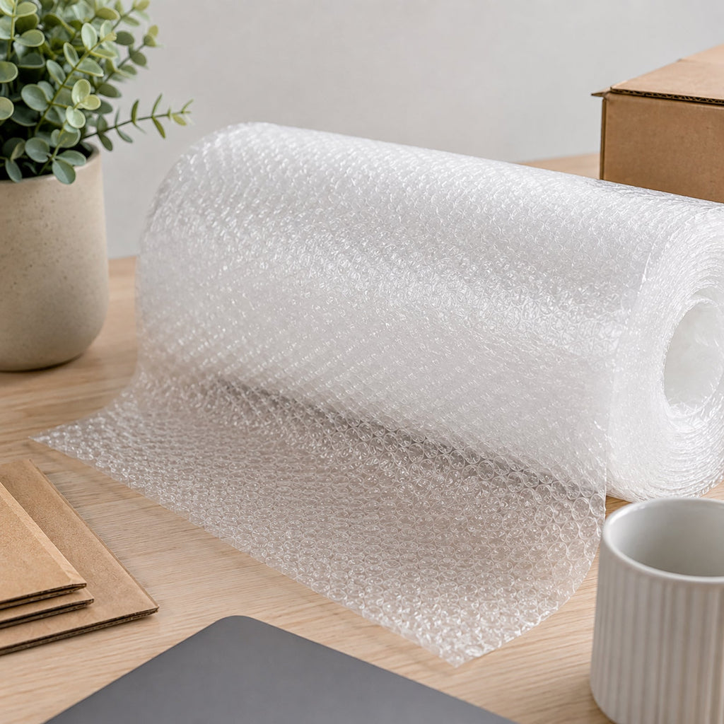 Protext Bubble Wrap Roll 400mm Perforated 750mm x 100m Clear
