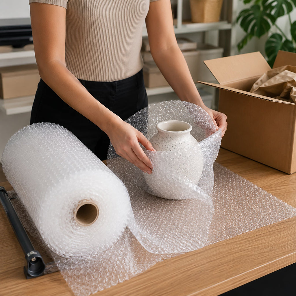 Protext Bubble Wrap Roll Non-Perforated 750mm x 50m Clear