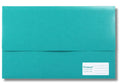 Protext Document Wallet Foolscap PP Velcro Closure Green
