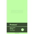 Protext Memo Book 165 x 100mm Polypropylene 80 Page Ruled Assorted Pack of 20