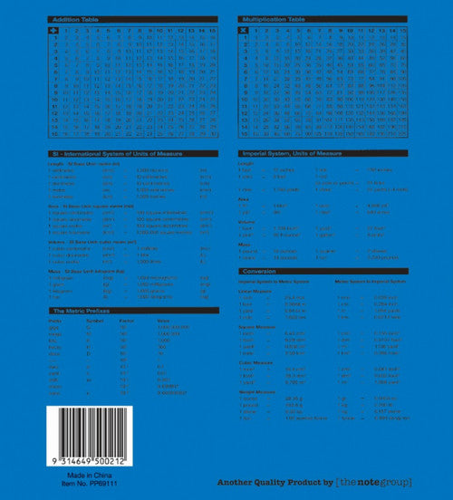 Protext Premium Exercise Book 2/3 A4 48 Page Plain E7 Pack of 20