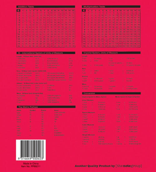 Protext Premium Story Book 2/3 A4 48 Page Plain 12mm Ruled Red Margin E17 Pack of 20