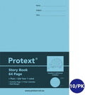 Protext Story Book 330 x 240mm 64 Page Plain Plus QLD Year 1 Ruled Echidna
