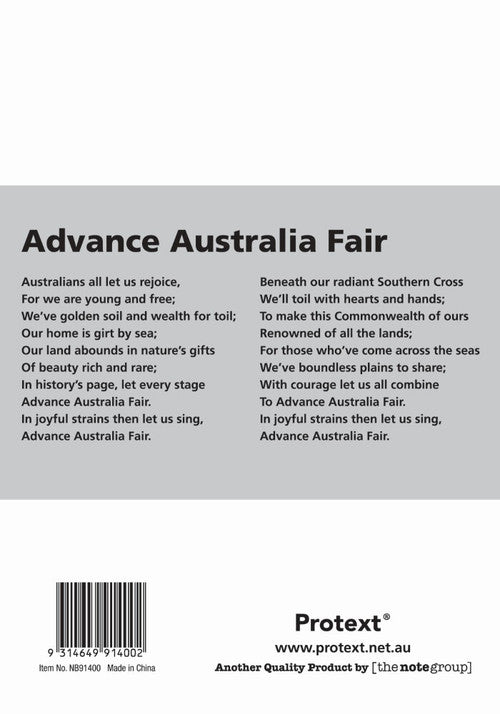 Protext Student Notebook 64 Page 10mm Single Ruled and Plain Light Grey Pack of 20