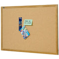 Quartet Corkboard Oak Frame 900 x 1200mm